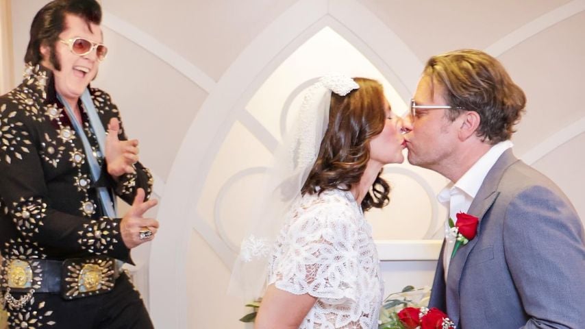 Jools und Jamie Oliver auf ihrer Vegas-Hochzeit