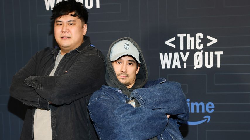 Joon Kim und Julien Bam bei der "The Way Out"-Premiere, April 2025