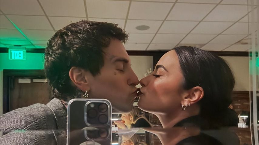 Jordan Lutes und Demi Lovato, November 2024