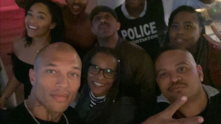 Jordyn Woods (l.) und Jeremy Meeks (l.)
