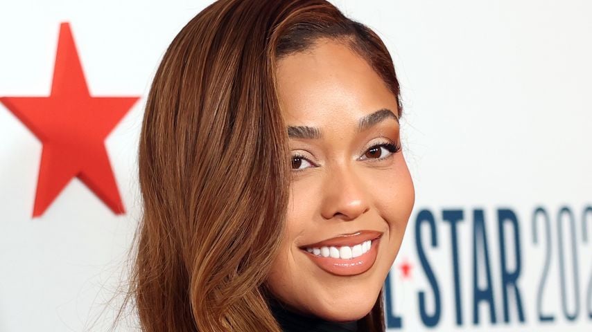 Jordyn Woods bei der NBA All-Star Legendary Tip-Off Celebration im LACMA, Los Angeles, Februar 2026