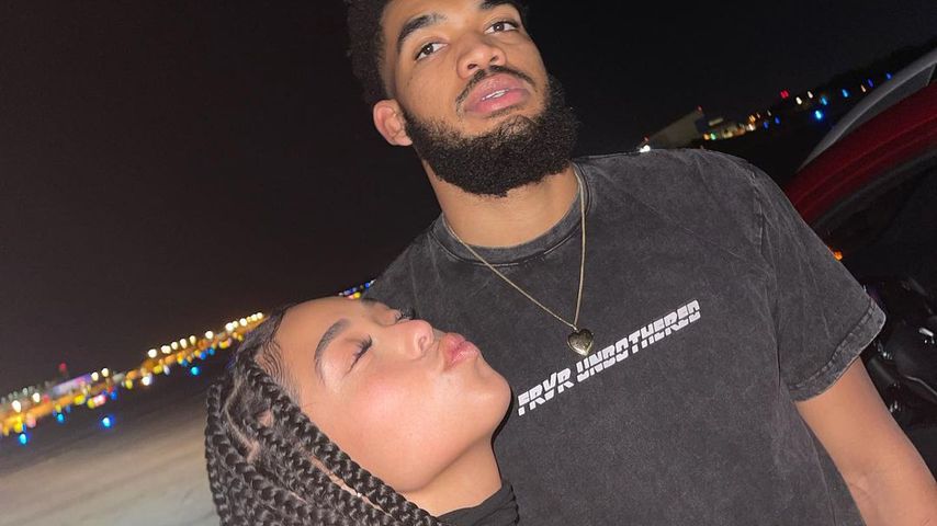 Jordyn Woods mit ihrem Freund Karl-Anthony Towns