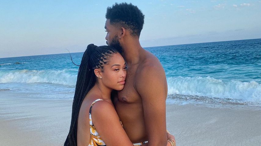 Jordyn Woods und Karl-Anthony Towns