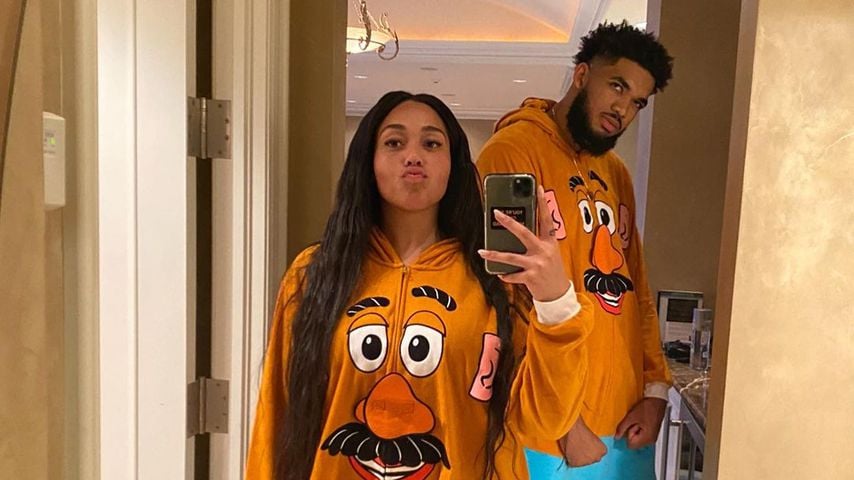 Jordyn Woods und Karl-Anthony Towns