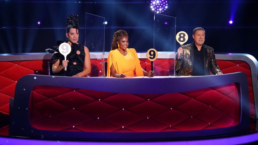 Jorge González, Motsi Mabuse und Joachim Llambi bei "Let's Dance" im April 2021