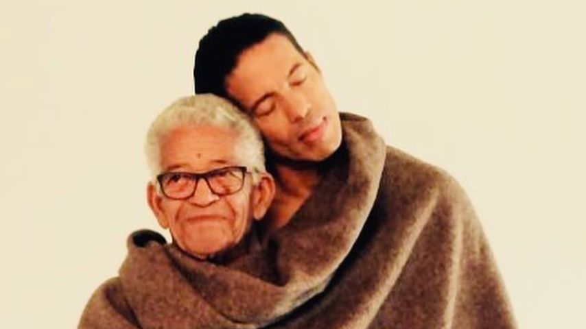 Jorge Gonzalez mit seinem Papa