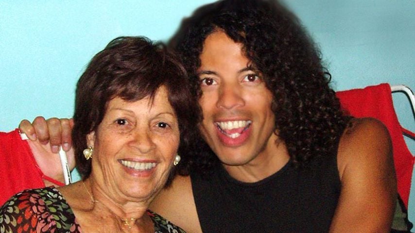 Jorge Gonzalez mit seiner Mutter