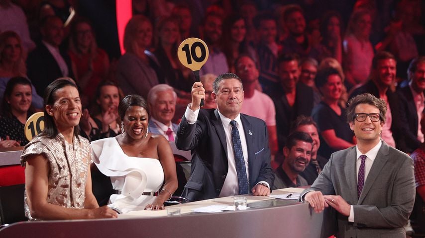 Jorge Gonzalez, Motsi Mabuse, Joachim Llambi und Daniel Hartwich bei "Let's Dance"