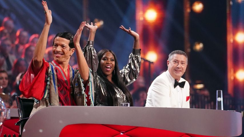 Jorge González, Motsi Mabuse und Joachim Llambi bei einer "Let's Dance"-Show