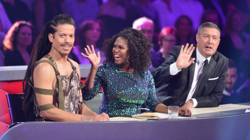 Jorge González, Motsi Mabuse und Joachim Llambi bei "Let's Dance"