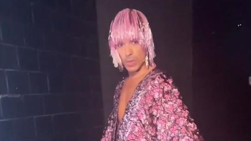 Mit Lamettaperücke: Jorge strahlt bei "Let's Dance" in Pink