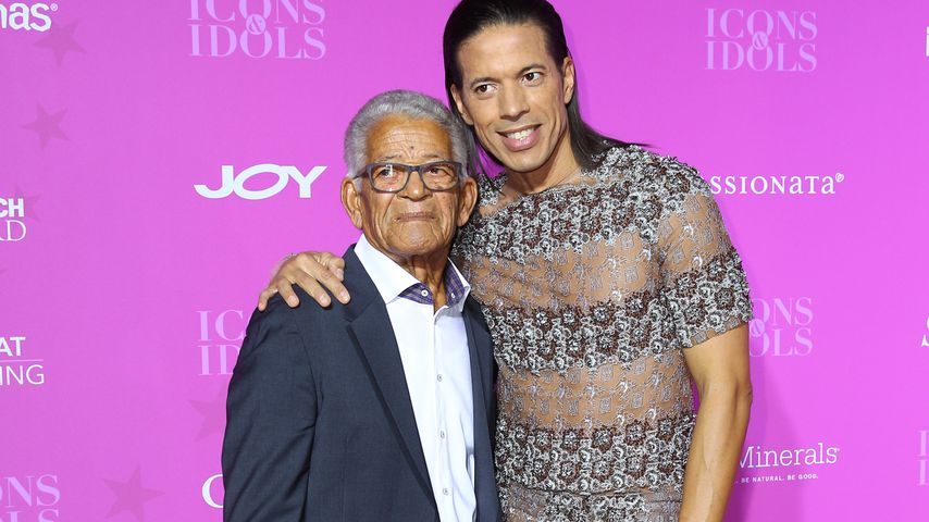 Jorge González und sein Vater Gudelio bei den InTouch Awards in Düsseldorf im September 2016