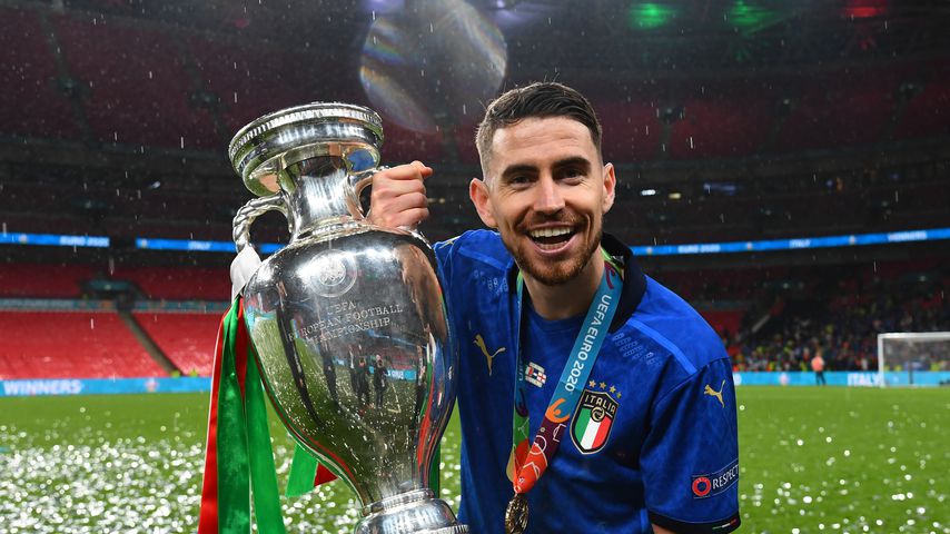 Jorginho nach dem gewonnenen EM-Finale im Juli 2021