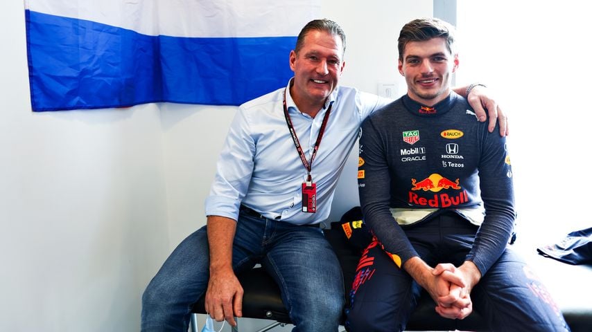 Jos und Max Verstappen im Dezember 2021