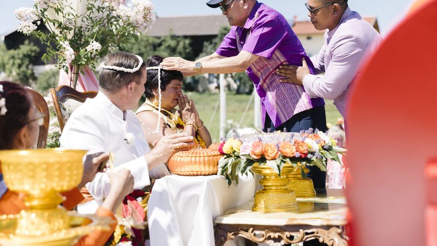 Mit Tränen: So schön war Narumol und Josefs zweite Hochzeit