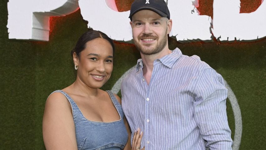 Josefina Freimuth und Gunnar Freimuth bei der Premiere des Netflix-Dokufilms "Poldi" im RheinEnergieStadion