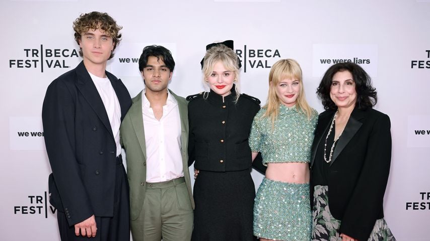 Joseph Zada, Shubham Maheshwari, Emily Alyn Lind, Esther McGregor und Sue Kroll bei der Tribeca-Premiere von "We Were Liars"