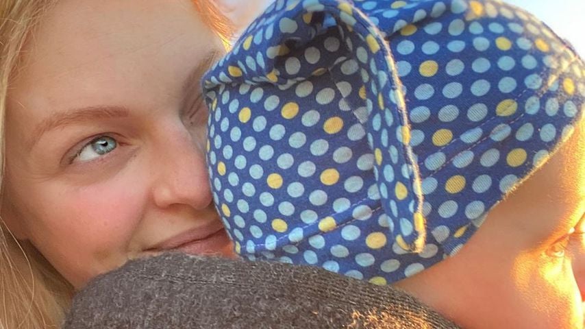 Josephine Welsch und ihr Sohn Tristan