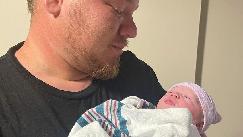 Josh Efird und sein Sohn Bentley Jameson