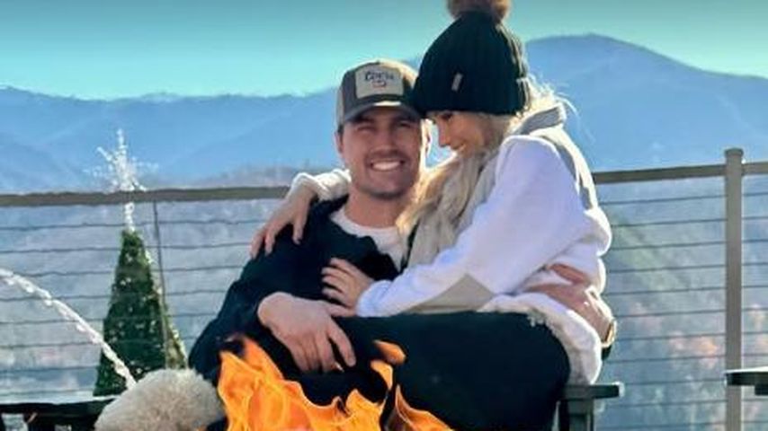 Josh Hall mit seiner Partnerin Stephanie, Januar 2025