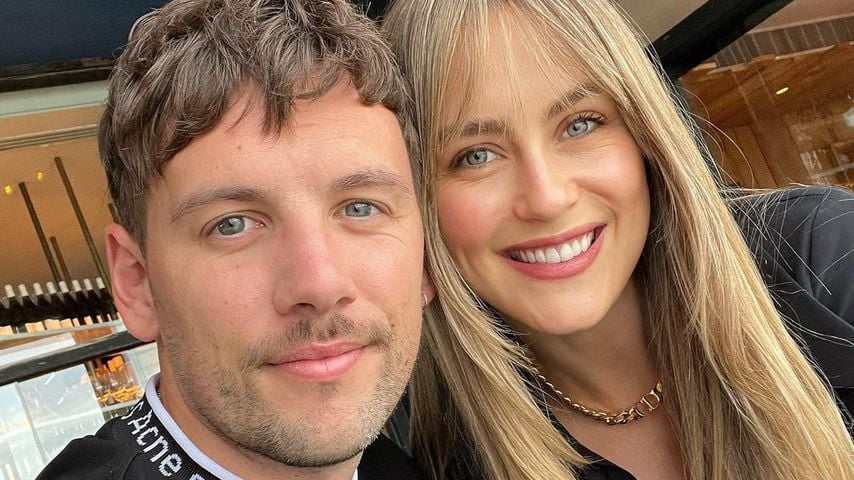 Josh Miller und Steph Claire Smith, November 2021