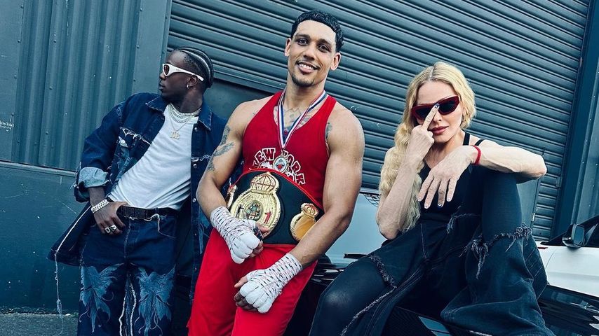 Josh Popper und Madonna, 2023