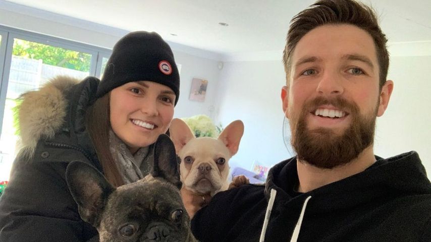 Josh Vickers mit seiner Frau Laura, Dezember 2020
