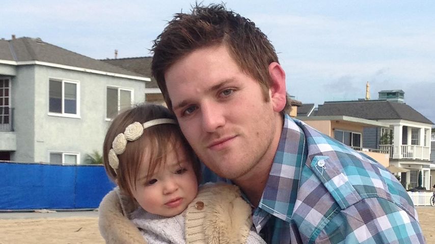 Josh Waring mit seiner Tochter Kennady