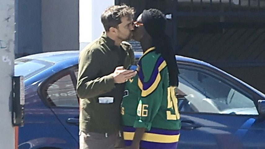 Joshua Jackson und Jodie Turner-Smith im März 2020