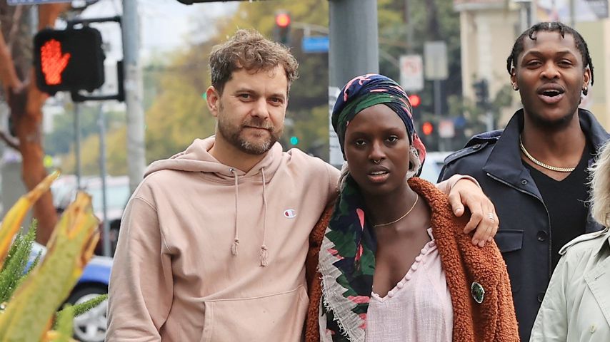 Joshua Jackson und Jodie Turner-Smith im März 2020