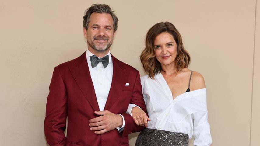 Bei der Gala in New York: Joshua Jackson und Katie Holmes beim Screening von "Brunello: The Gracious Visionary" im David Koch Theatre