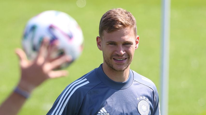 Joshua Kimmich während einer Trainingseinheit für die EM 2021