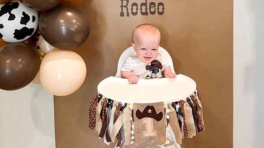 Josiah Luke Roloff feiert seinen ersten Geburtstag