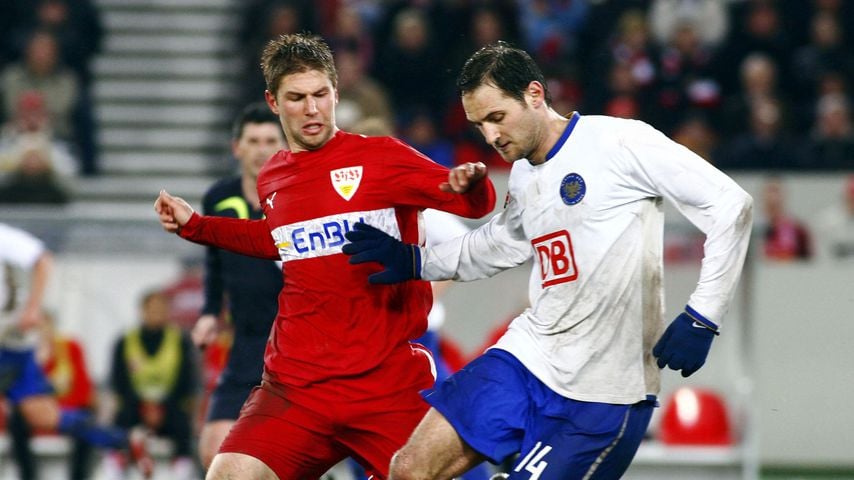 Josip Simunic und Thomas Hitzlsperger, Hertha gegen Stuttgart 2007