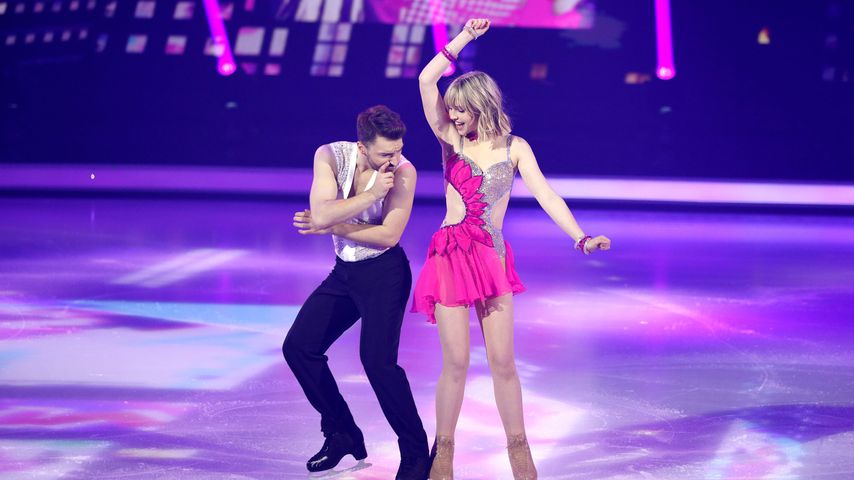 Joti Polizoakis und Lina Larissa Strahl bei "Dancing on Ice"