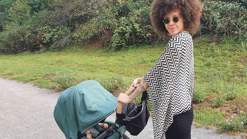 Erste Fotos: Ex-"Unter uns"-Darstellerin Joy zeigt Babybauch