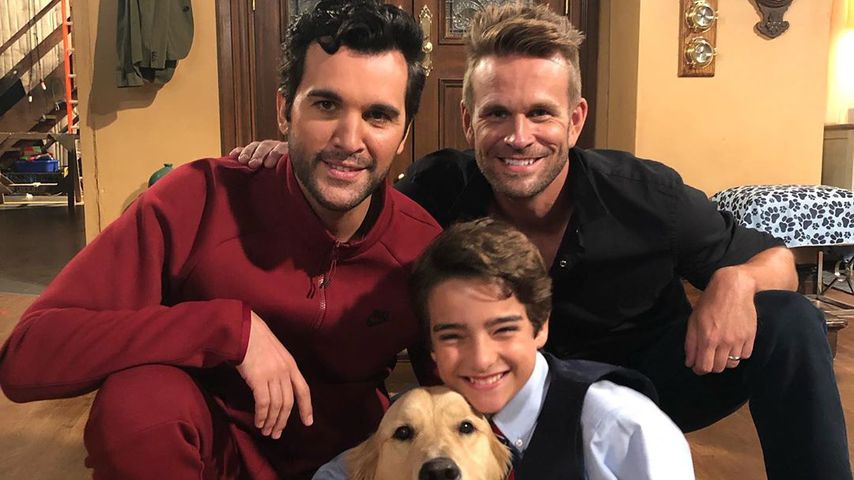 Juan Pablo Di Pace, John Brotherton, Elias Harger und Cosmo, August 2019