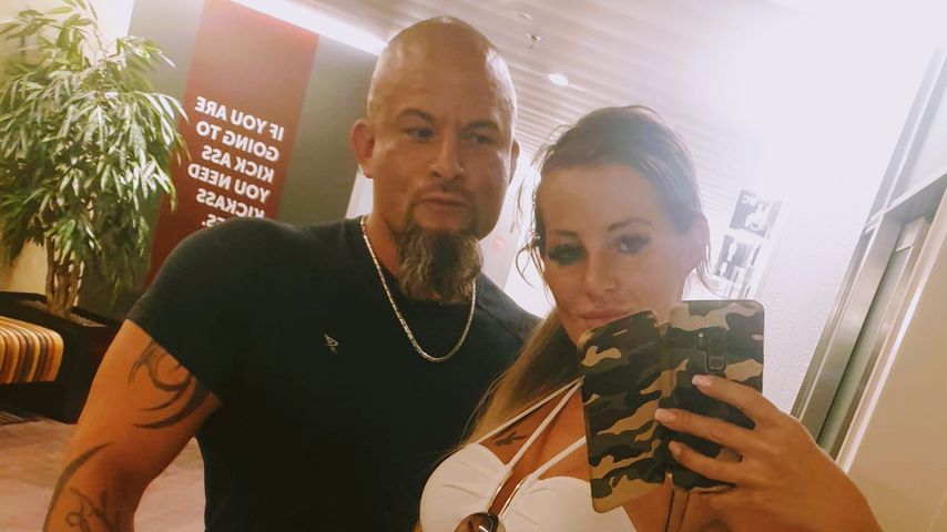 Juana Princess mit ihrem Ex-Partner Joe