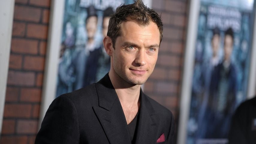 Jude Law auf der Premiere von "Sherlock Holmes" in New York im Jahr 2009