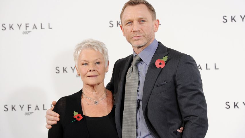 Judi Dench und Daniel Craig im November 2011 in London