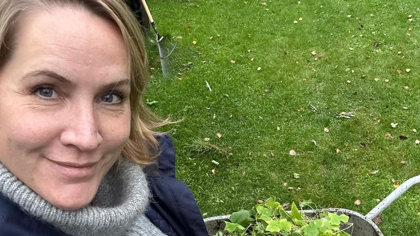 Judith Rakers mit ihrem Gemüse im November 2023