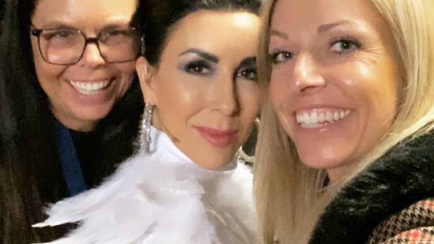Judith Williams (m.) vor dem "Dancing on Ice"-Finale