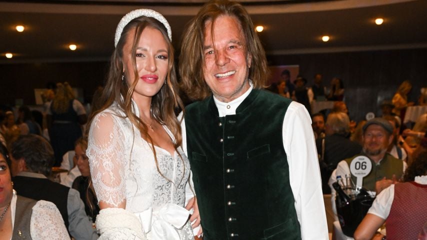 Jürgen Drews und Joelina Drews im September 2025 in München