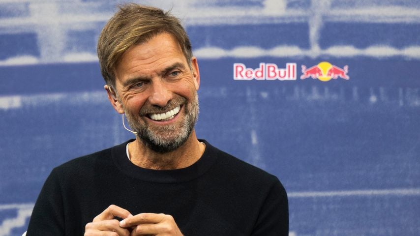 Topfit: Jürgen Klopp zeigt sich sichtlich schlank auf Event