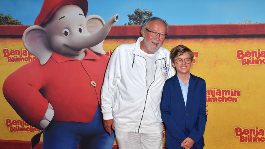 Jürgen Klucker und sein "Benjamin Blümchen"-Co-Star Manuel Santos Gelke