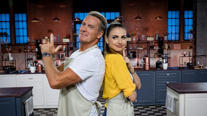 Jürgen Milski und Ekaterina Leonova bei "Das große Promibacken"