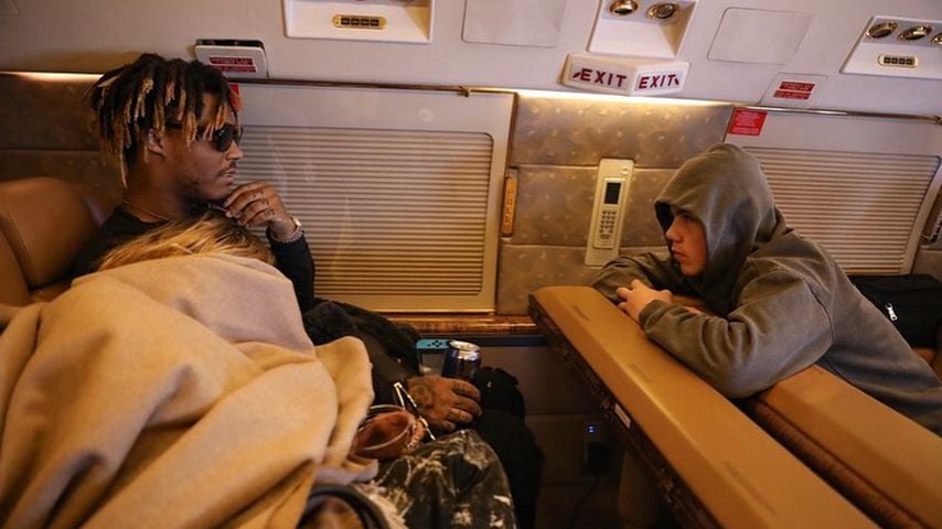 Juice Wrld und The Kid Laroi im Privatjet