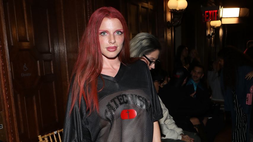 Julia Fox bei der Fashion Week in New York, Februar 2023