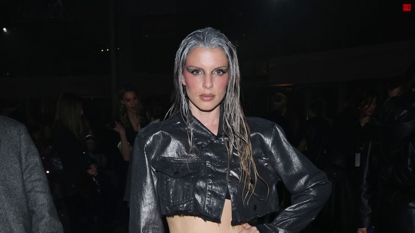 Julia Fox auf der New York Fashion Week, Februar 2023