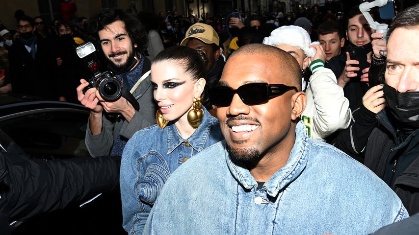 Julia Fox und Kanye West, Januar 2022